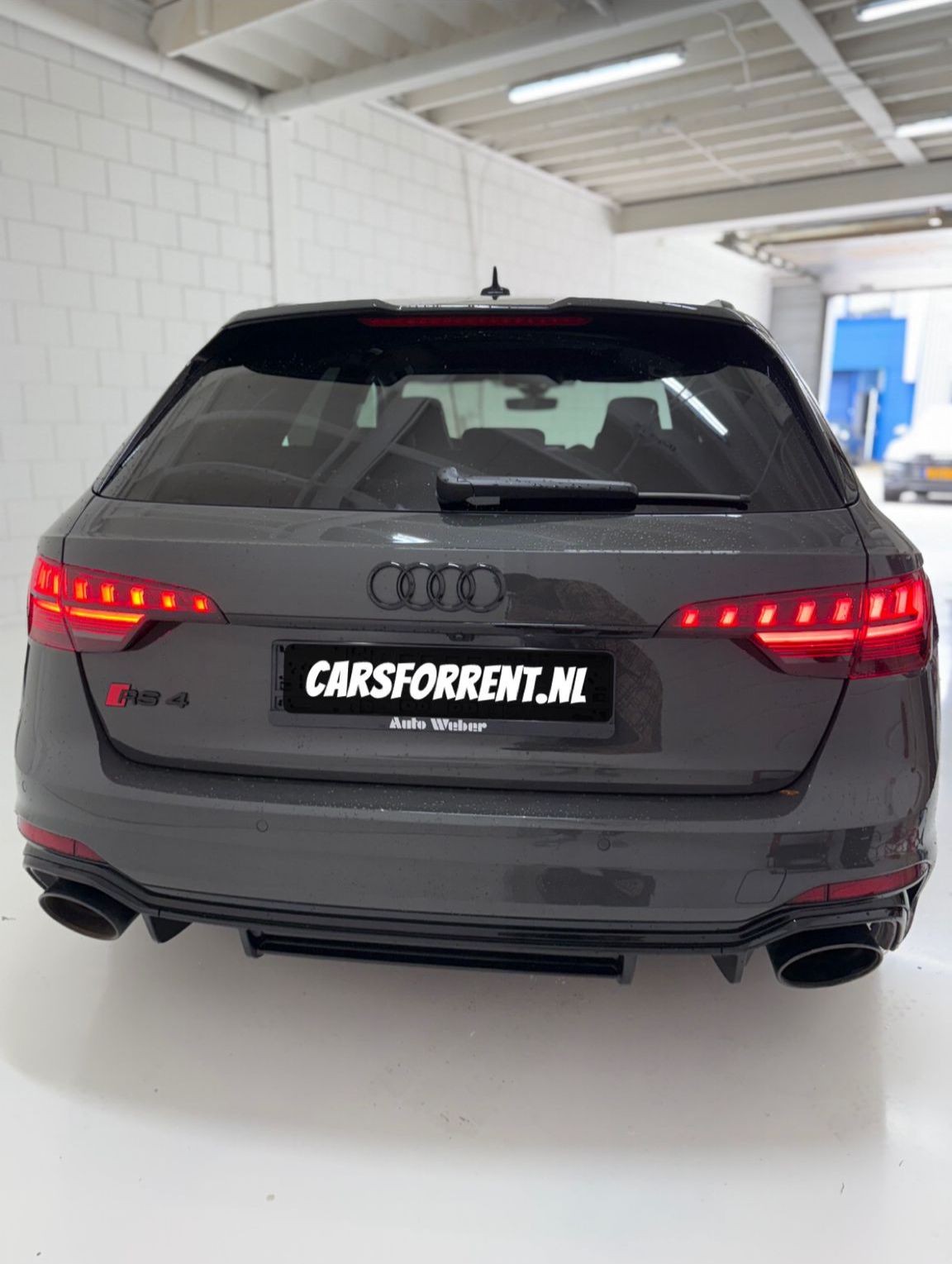 Audi RS4 + Middendemper delete